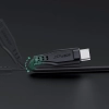 Kabel przewód do iPhone MFI USB-C - Lightning 30W 3A 1.2m czarny