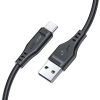 Kabel przewód do telefonu USB - USB-C 3A 1.2m biały