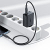 Ładowarka sieciowa A29 GaN dwa porty USB-C PD 50W czarny