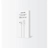 Kątowy kabel przewód do iPhone USB - Lightning MFI 2.4A 1m czarny