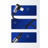 Kątowy kabel przewód do iPhone USB - Lightning MFI 2.4A 1m czarny