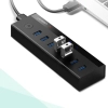 7w1 HUB rozdzielacz adapter USB-A do 7x USB-A 5Gb/s czarny