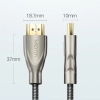 Kabel przewód HDMI 2.0 4K UHD 2m czarny