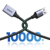 Wytrzymały przedłużacz kabla przewodu USB 3.0 5Gb/s 2m szary