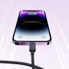 Kabel przewód do iPhone Lightning - USB 2.4A 480Mbps 2m czarny