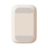 2w1 Regulowany stojak podstawka na telefon z lusterkiem Seashell Series beżowy