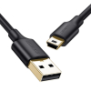 Kabel przewód USB - mini USB 480Mbps 1m czarny