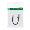 Przejściówka adapter z kabla przewodu USB na USB-C OTG 15cm czarny