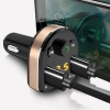 Transmiter FM MP3 Bluetooth ładowarka samochodowa 2x USB czarny