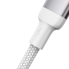 Wytrzymały kabel do iPhone A10 Series w oplocie USB-C - Lightning 20W 2m biały