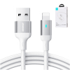 Kabel przewód do iPhone A10 Series USB - Lightning 2.4A 2m biały