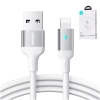 Kabel przewód do iPhone A10 Series USB - Lightning 2.4A 2m biały