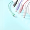 Kabel przewód do iPhone Multi-Color Series USB-A - Lightning 3A 1m czarny