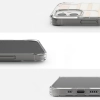 Pancerne etui pokrowiec z żelową ramką iPhone 12 mini Fusion Design różowo-zielony
