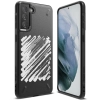 Wytrzymałe etui pokrowiec Galaxy S21+ 5G Onyx Design Paint czarny