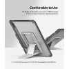 Sztywne etui z żelową ramką i podstawką do Galaxy Tab S7 11'' Fusion Combo Outstanding szary