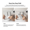 Sztywne etui z żelową ramką i podstawką do Galaxy Tab S7 11'' Fusion Combo Outstanding szary