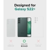 Etui z kieszonką na kartę dokumenty do Galaxy S22+ Fusion Card przezroczysty