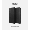 Skórzane etui pokrowiec z klapką do Galaxy S22+ Folio Signature czarny