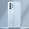 Etui pokrowiec z żelową ramką Galaxy A73 Fusion Matte półprzezroczysty