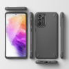 Wytrzymałe i elastyczne etui pokrowiec Galaxy A73 Onyx szary