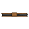 2w1 etui skórzany pokrowiec z klapką iPhone 14 Pro Max Anti-RFID Oil Wax Wallet Case jasno-brązowy