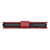 2w1 etui skórzany pokrowiec z klapką iPhone 14 Anti-RFID Wallet Case czerwony