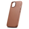 Pokrowiec etui z naturalnej skóry do iPhone 14 Plus MagSafe Case Leather brązowy