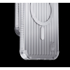 Magnetyczne etui iPhone 14 Pro MagSafe PQY Go Out Series srebrne