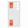 Etui silikonowy pokrowiec z paskiem Samsung Galaxy S23 Ultra Silicone Grip Cover białe
