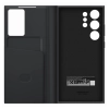 Etui Galaxy S23 Ultra pokrowiec z klapką i okienkiem Smart View Wallet Case czarne