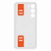 Etui silikonowy pokrowiec z paskiem na rękę Samsung Galaxy S23+ białe