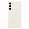 Etui pokrowiec z klapką portfel na kartę Samsung Galaxy S23+ Smart View Wallet Case kremowe