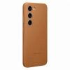 Etui pokrowiec z naturalnej skóry Samsung Galaxy S23 Leather Cover camel