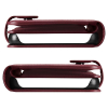 Etui z portfelem i kieszonka na kartę Galaxy S23+ Wallet S Plus burgundowe