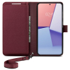 Etui z portfelem i kieszonka na kartę Galaxy S23+ Wallet S Plus burgundowe