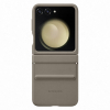 Etui pokrowiec z ekoskóry do Galaxy Z Flip 5 brązowe