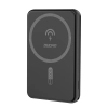 Powerbank 5000mAh magnetyczny z ładowarką indukcyjną MagSafe czarny