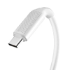 Kabel przewód USB-C do ładowania i transferu danych 100W PD 1m biały