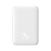 Mini powerbank 10000mAh z ładowaniem indukcyjnym MagSafe PD 20W biały