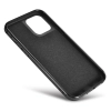 Etui pokryte naturalną skórą do iPhone 12 Pro Max Leather Oil Wax czarny