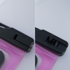 Wodoodporne etui torebka na telefon 6.7'' ze smyczą różowy