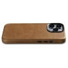 Skórzane etui iPhone 14 Pro magnetyczne z MagSafe Oil Wax Premium Leather Case jasny brąz