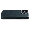 Skórzane etui iPhone 14 Pro magnetyczne z MagSafe Oil Wax Premium Leather Case ciemnoniebieski