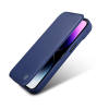 Skórzane etui iPhone 14 Plus z klapką magnetyczne MagSafe CE Premium Leather niebieski