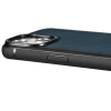 Etui pokryte naturalną skórą do iPhone 14 Plus Leather Oil Wax granatowy