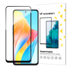 Wytrzymałe szkło hartowane na cały ekran z ramką do Oppo A98 5G Full Glue czarne