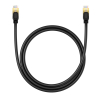 Kabel sieciowy LAN RJ45 Ethernet High Speed Cat.8 40Gbps 1m czarny