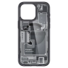 Etui Ultra Hybrid Mag z MagSafe na iPhone 15 Pro Max szaro-czarne