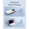 Mini powerbank 5000mAh 20W + kabel USB-C 20V / 3A biały